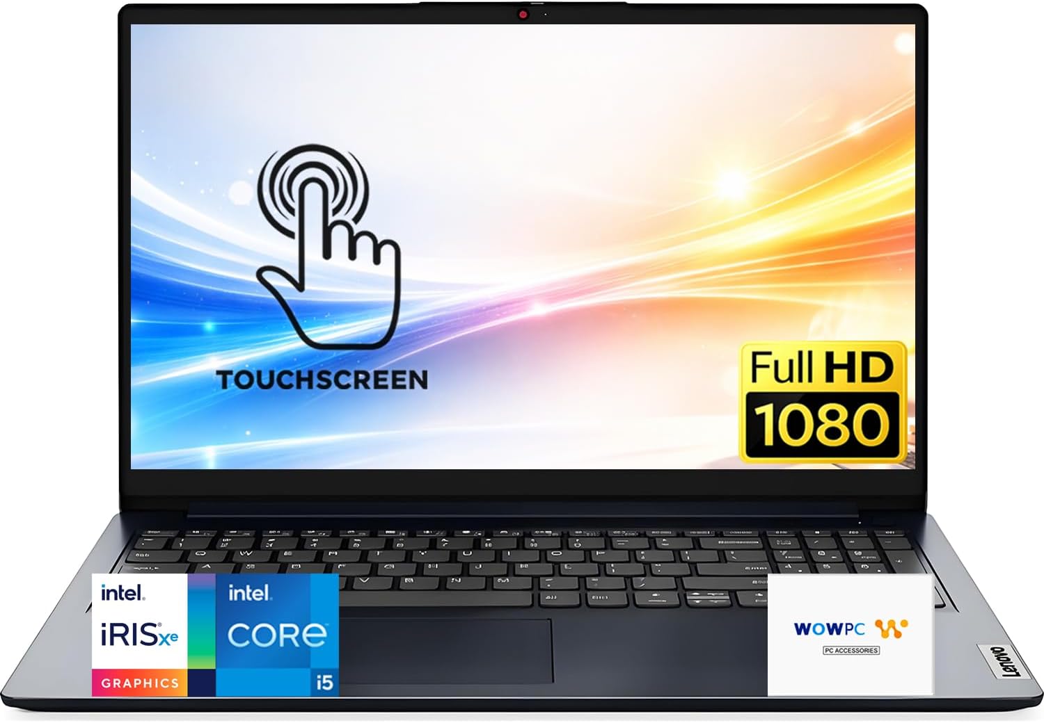 Lenovo IdeaPad 1i 15.6" FHD Touchscreen Laptop, Powerful 13th Gen Intel Core i5-1335U 10-Core Processor(Up to 4.6GHz), 40GB RAM, 1TB SSD, Wi-Fi 6, Dolby Audio, Windows 11, WOWPC Recovery USB Bundle