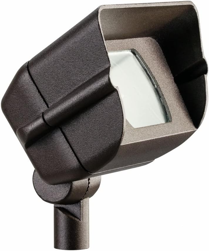 Kichler 15396AZT Accent 1-Light 12V, Textured Architectural Bronze