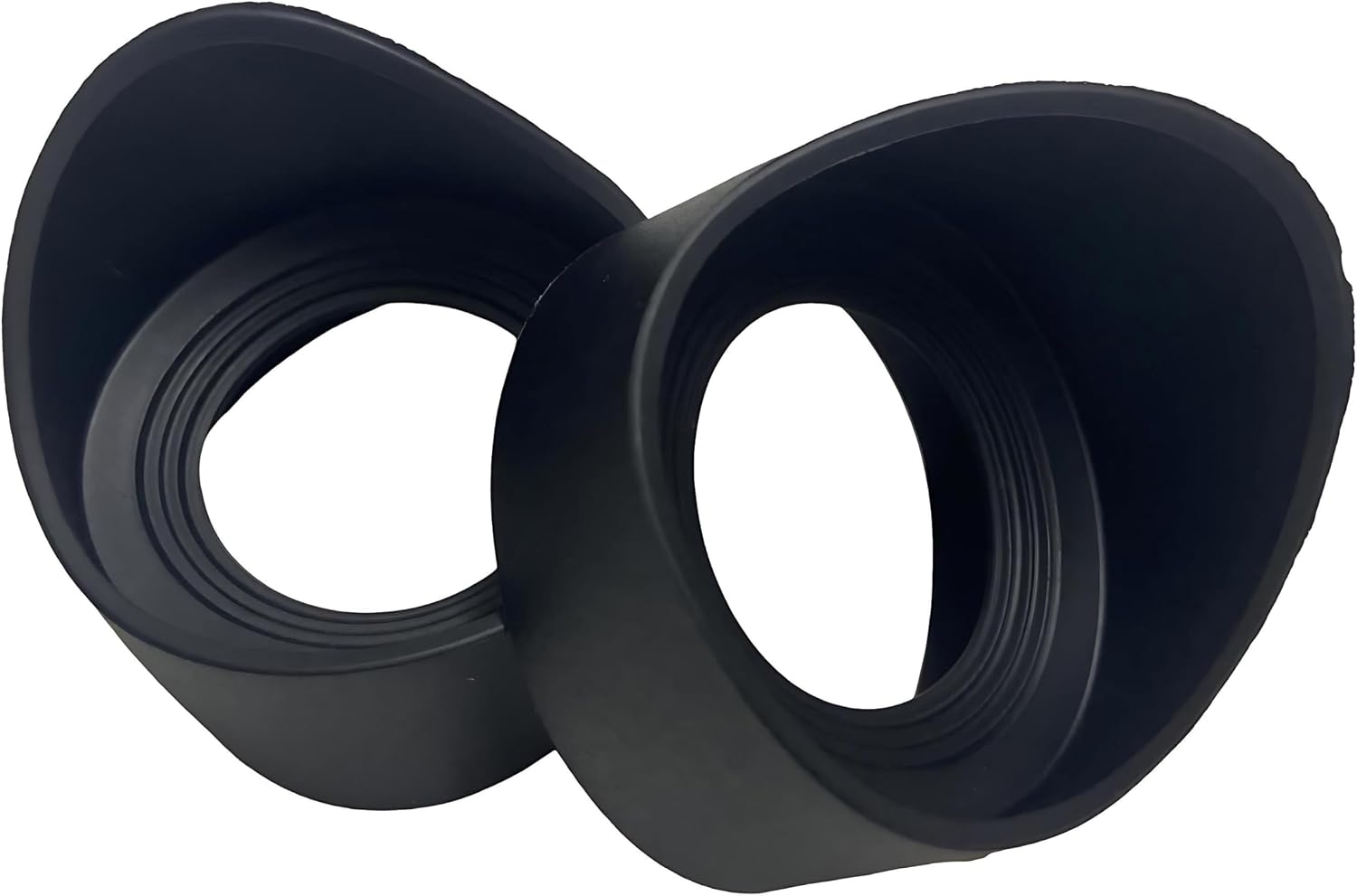 2Pcs Binocular Eye Cup, 42-46mm Eyepiece Shield Rubber Eye Guards Microscope Eyepiece Covers
