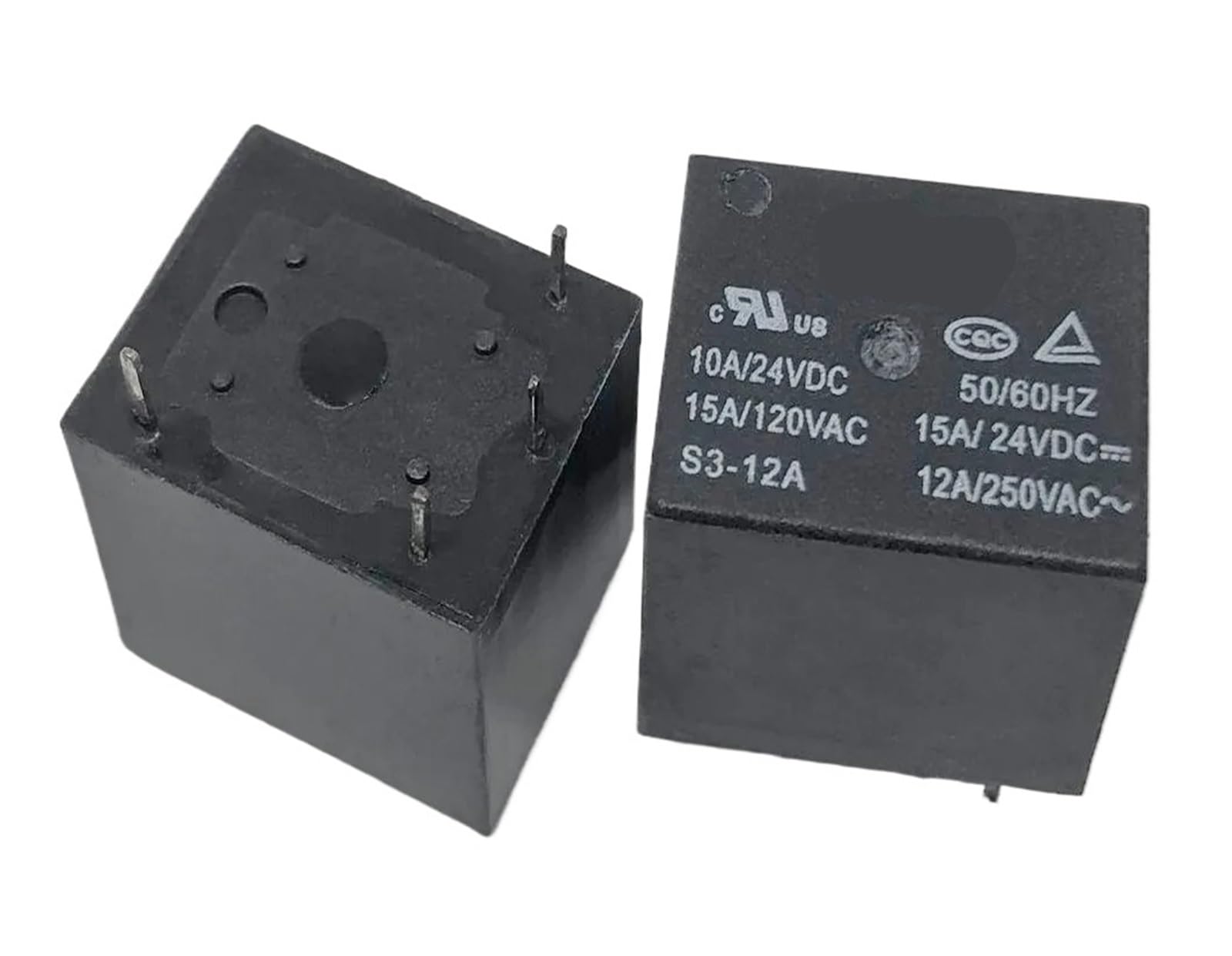 SMGLRUEAT 1pc S3-12A 12V-12A Relay 4 pins
