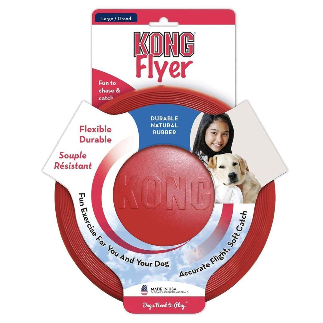 KONG Flyer en Caoutchouc