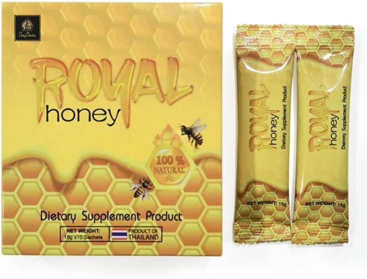 Superb Honey Natural Herbal Paste - 10 X 15g Sachets - Extraordinary Honey for Men - Royal Honey for Dynamic Men