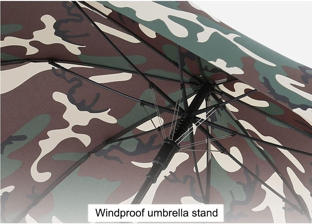 Golf Umbrella for Sports Camouflage Large Oversize Vented Umbrella Automatic Open Stick Umbrella for Men and Women Golf Umbrella for Adults Men Women