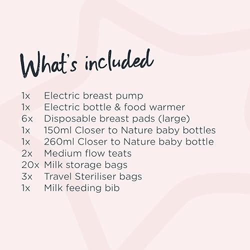 Miniatura 8 de Tommee Tippee Made for Me - Extractor de leche eléctrico individual, recargable por USB, silencioso, portátil, ligero