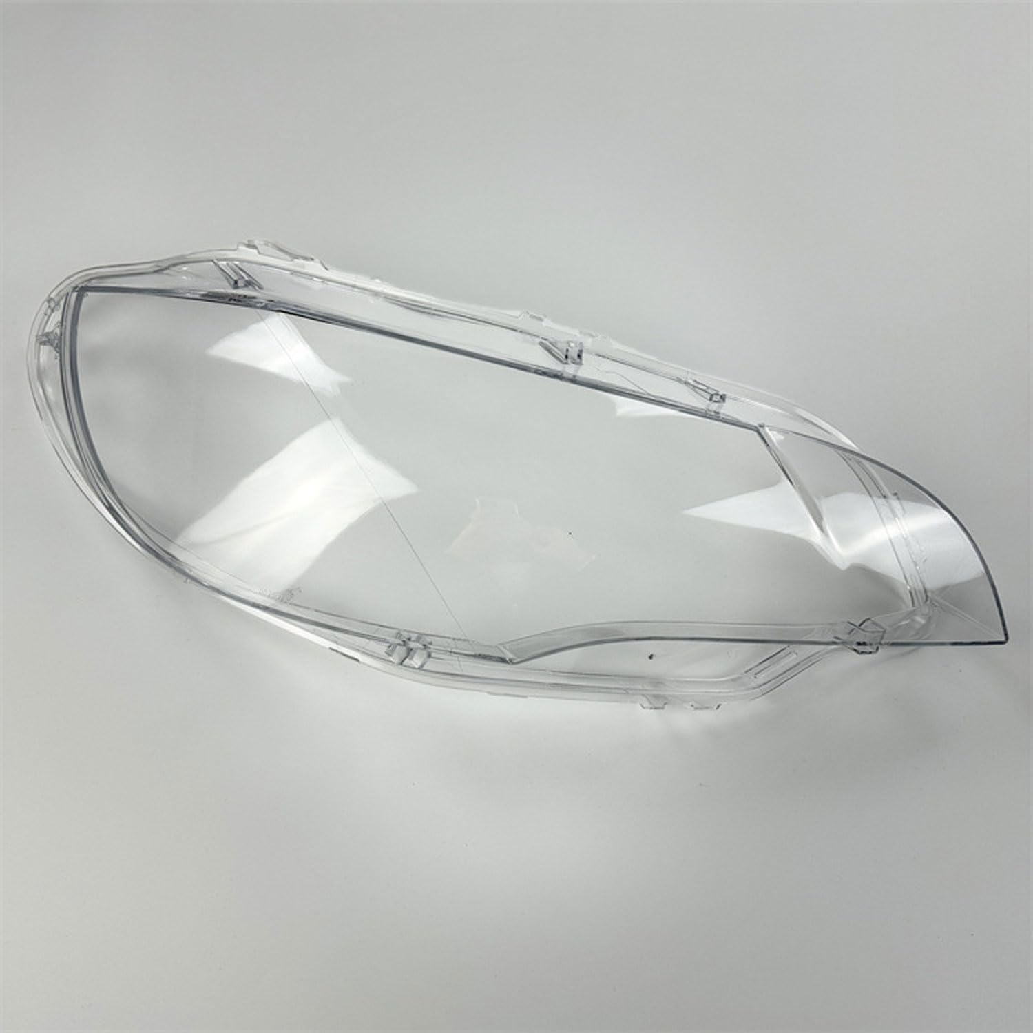 Car Headlight Lens Cover for BMW X6 E71 2008 2009 2010 2011 2012 2013 2014, Headlight Cover Replacement Headlight Shell Transparent Lampshade Lens, Car Accessories,Right