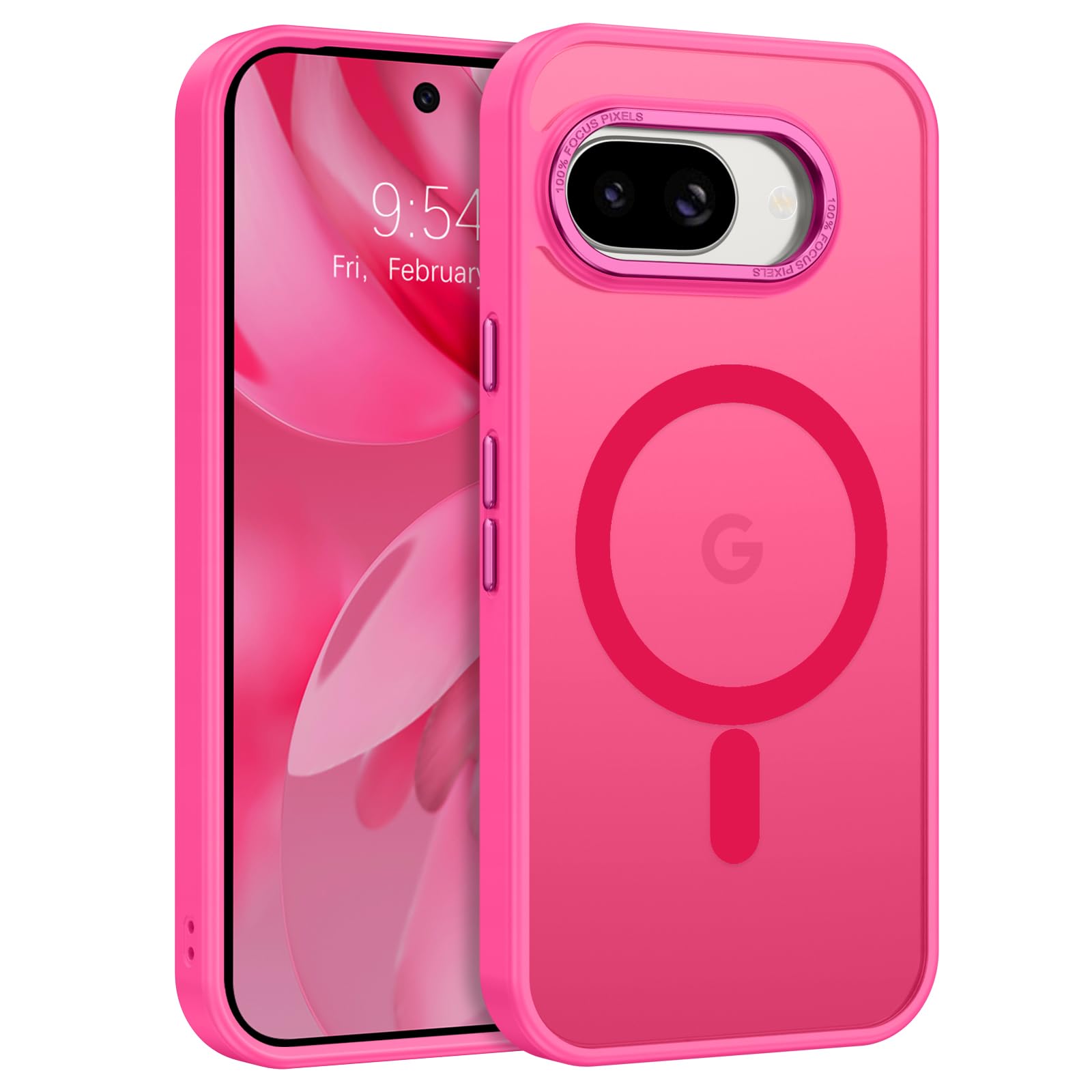 Coque Google Pixel 9A Anti-rayures MagSafe Finition Translucide - 8