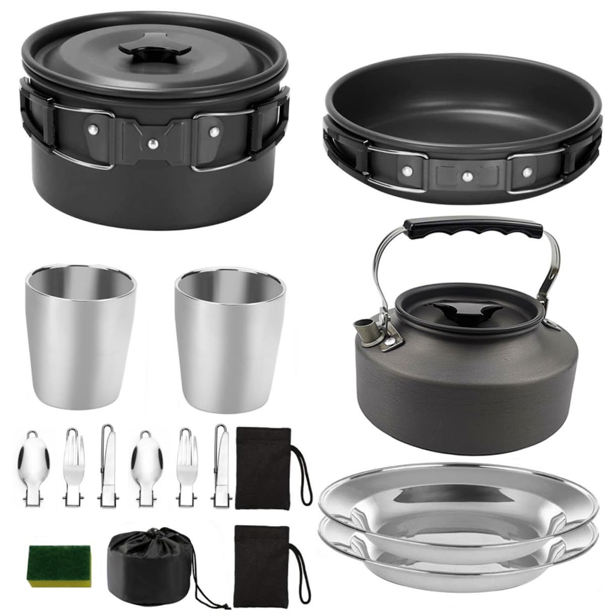Gatuida Cuisine pour Barbecue Léger Vaisselle Ustensiles De Cuisine Pratique Réchaud De Barbecue Maniable