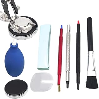 Kit de Nettoyage pour Montres | Coffret de 8 Outils de Réglage pour Montres - Accessoires de Nettoyage et Entretien de Bijoux pour Grands Débutants, Utilisateurs à Domicile, Professionnels et