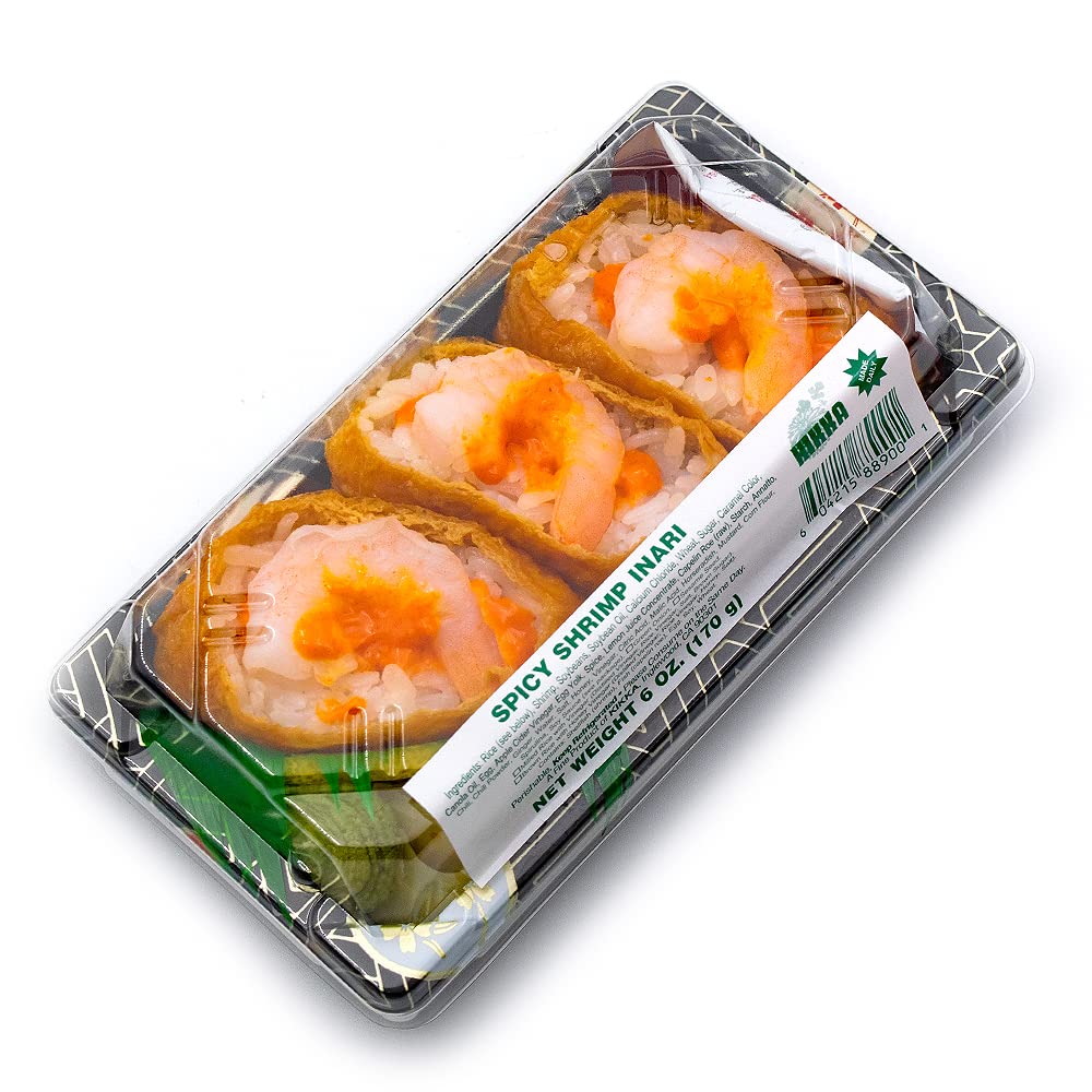 Kikka Sushi Spicy Shrimp Inari, 6 OZ | Grocery Pickup & Delivery