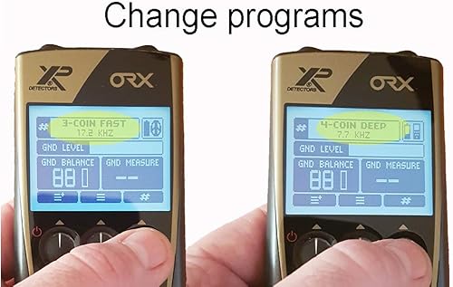 Miniatura 7 de XP Metal Detectors Detector ORX especializado en caza de oro, auriculares con cable FX02, auriculares inalámbricos WSAUDIO, bobina HF (9 pulgadas)