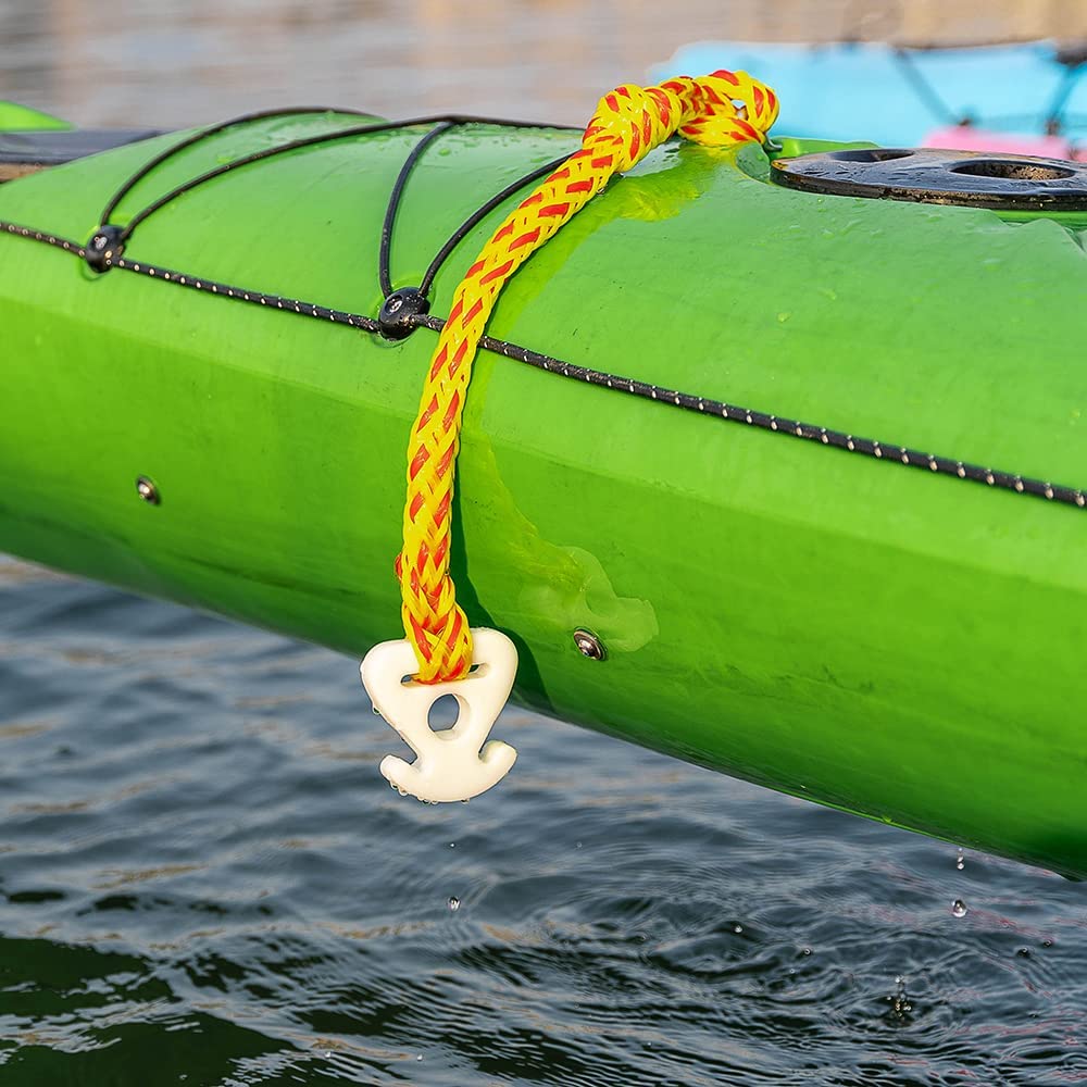 2 paquetes de conectores rápidos para tubo de barco y cuerda de remolque, conector de tubos remolcables de agua compatible con barcos, tuberías, wakeboard, esquí, deportes acuáticos, longitud