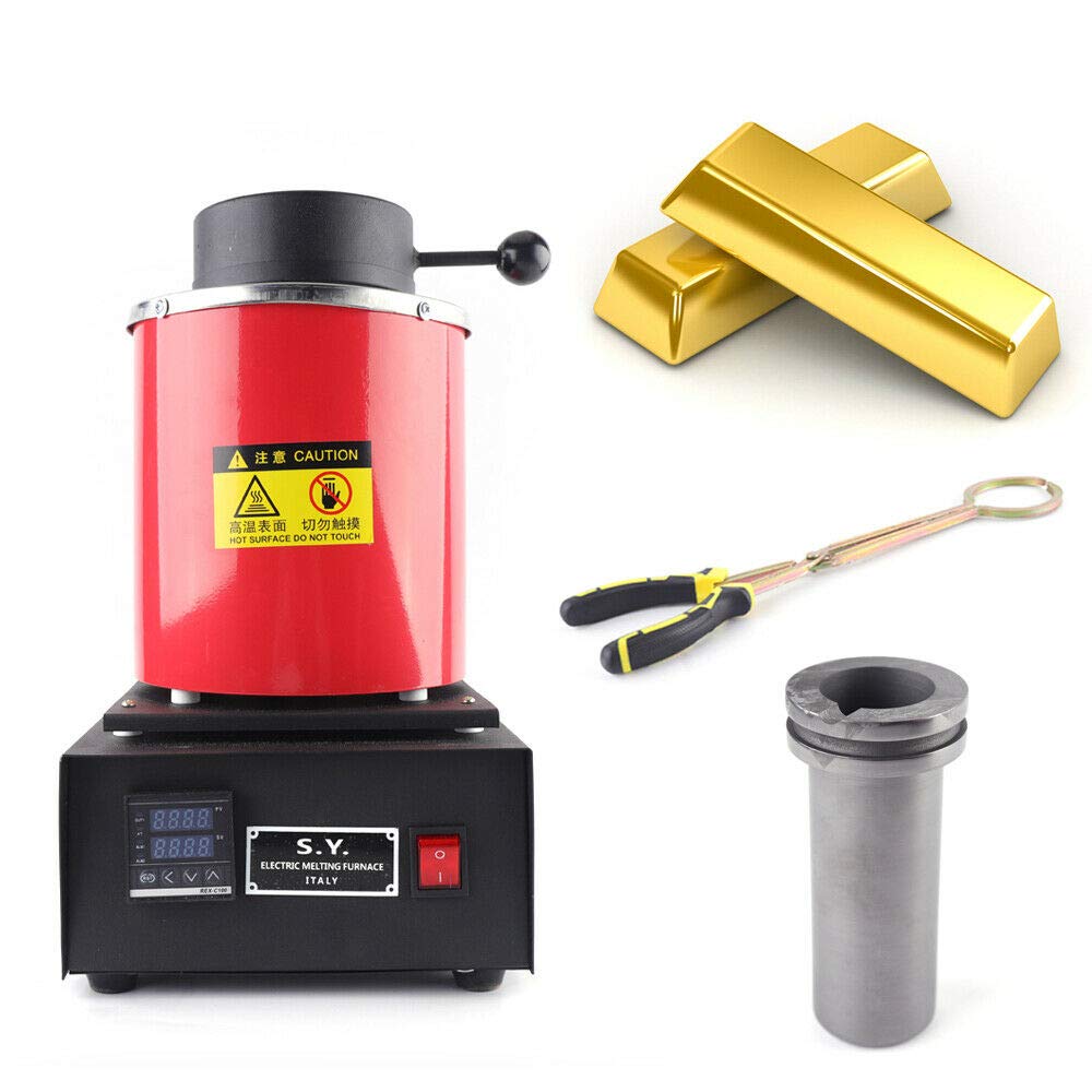 Buy OUKANING Automatic Electric Melting Furnace, 2012°F Grooved