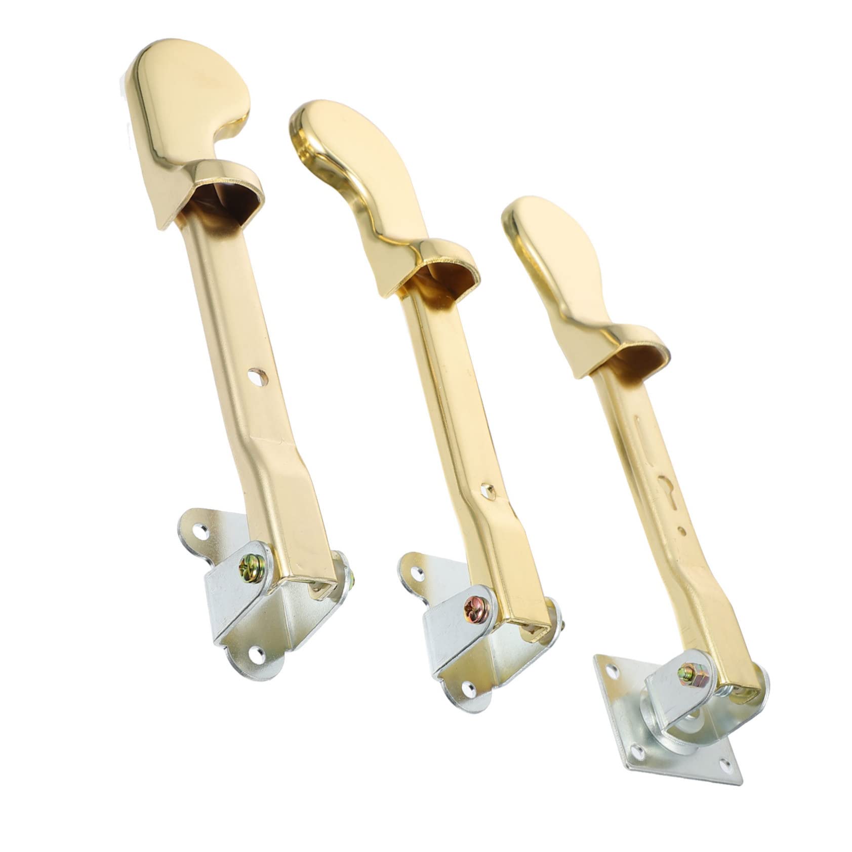YARNOW Pedales para Piano Vertical de Metal Imitando Oro, Paquete de 3 Piezas Profesionales y Anti-rust para Suministros y Accesorios de Piano