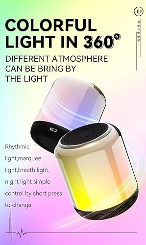 Miniatura 4 de Aura-Sync Surround TWSRGB-Color Altavoz, pequeño, marrón