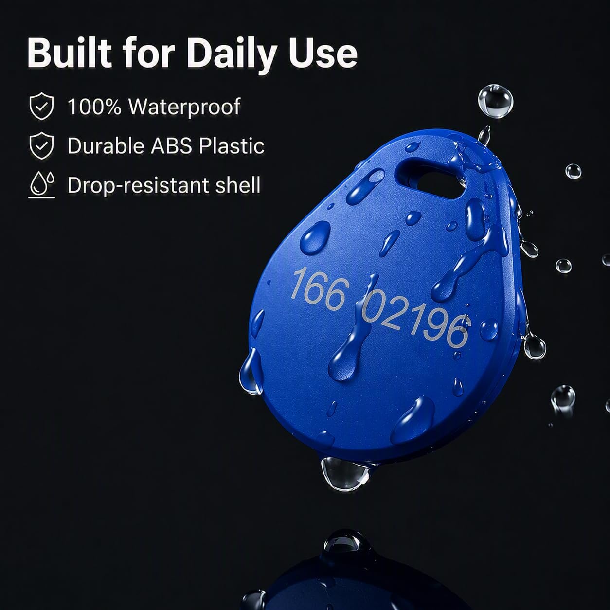 25pcs - 26 Bit Proximity Key Fobs - Read Only - Compatable with 26-bit Wiegand ISOProx 1386 1326 H10301 Formatted Readers