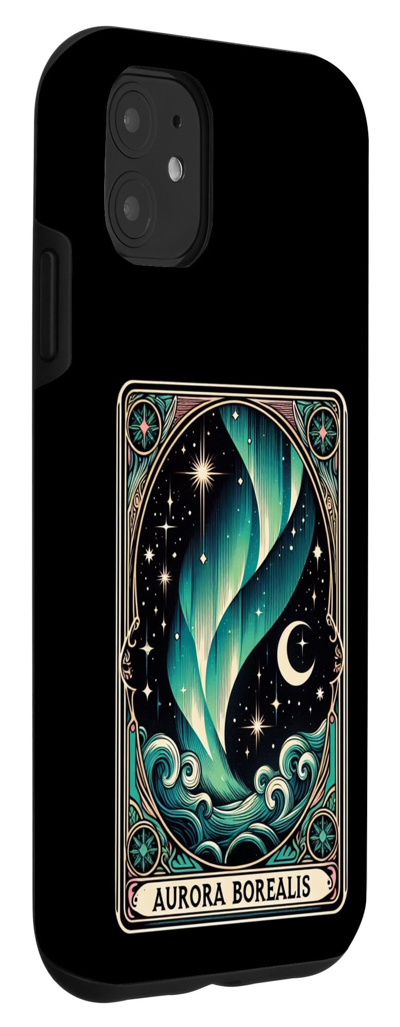 Amazon.co.jp: iPhone 11 Northern Lights Tarot Card Aurora Men