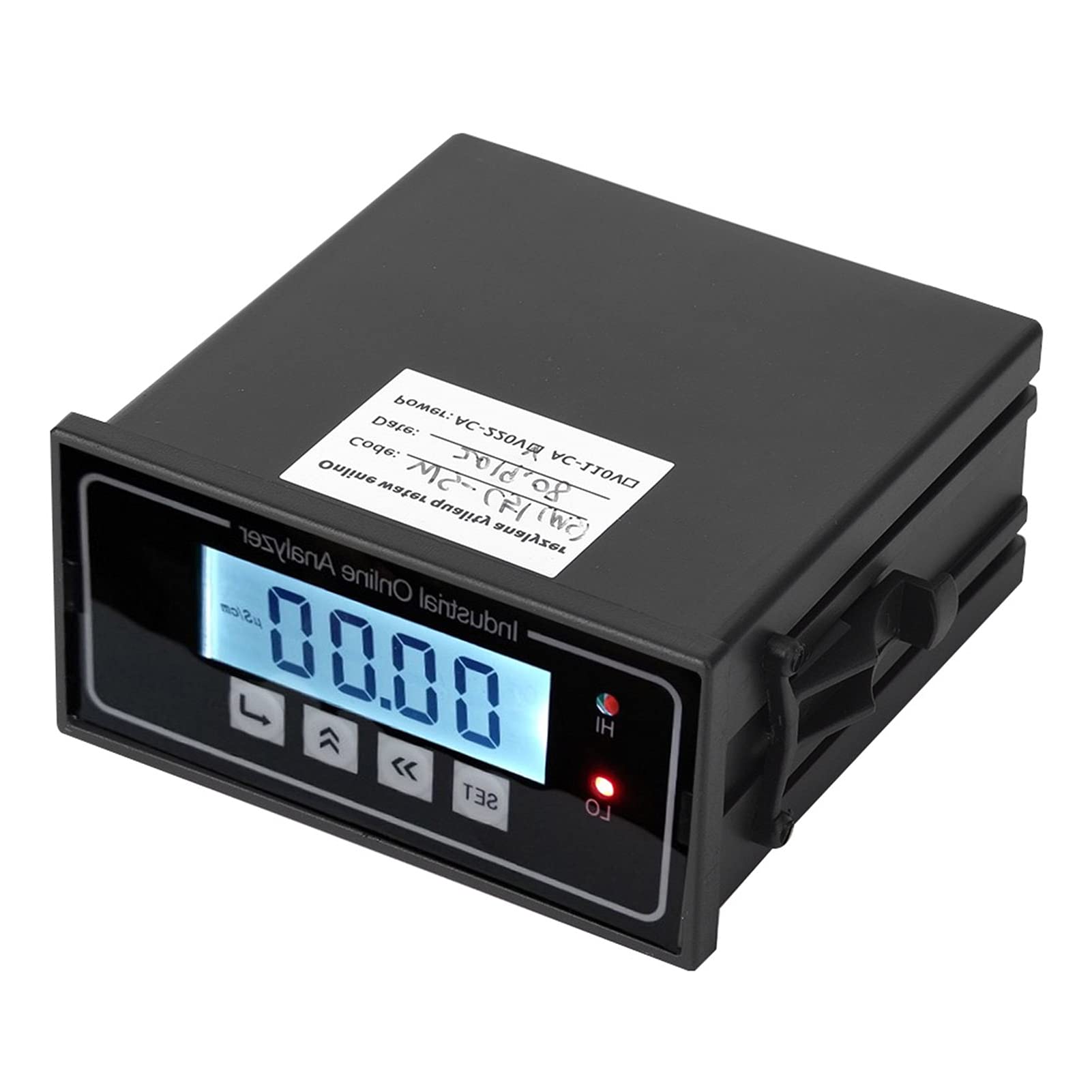 Medidor de Conductividad Eléctrica, Comprobador de Conductividad Estable Y sin Mantenimiento con Pantalla LCD para la Industria Alimentaria Y de Bebidas para la Industria Química Electrónica