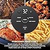 Ninja CRISPi Freidora de aire portátil, 3,8 l, 4 en 1, freír con aire, asar, mantener caliente y gratinar, incluye 2 recipientes de vidrio extraíbles y tapas, piedra dorada, FN101EUSTGD #4