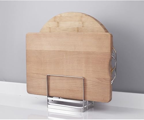 Miniatura 4 de Organizador de cocina con soporte para utensilios, estante para ollas y soporte para tabla de cortar, acero inoxidable