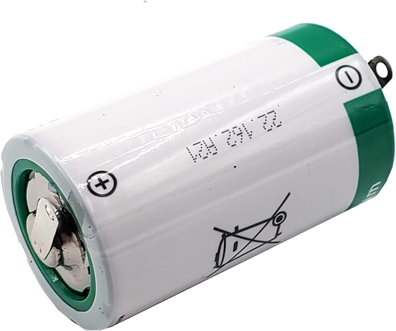 5x SAFT LS33600_TAB Size D 3.6V 1700mAh Lithium Battery for Emergency Backup, Data Collection, AMR Add-ons, Smoke Alarms, Carbon Monoxide Detectors, Intrusion Sensors SAFT MFG PN 700071