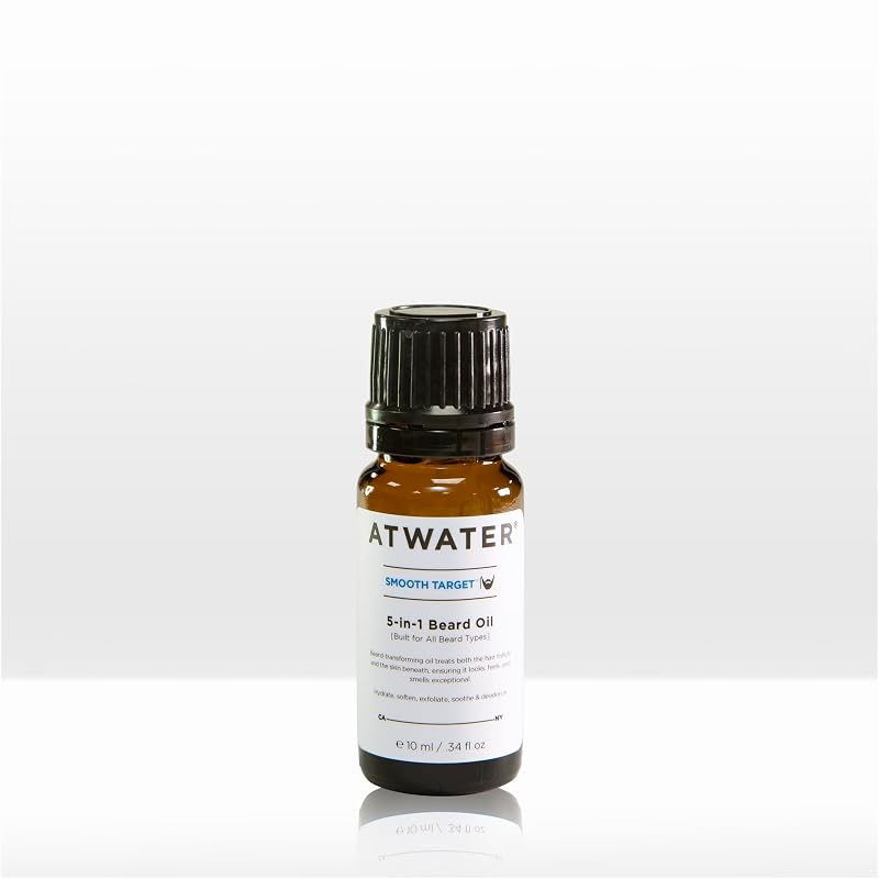 Óleo para Barba Masculino 5 em 1 ATWATER, 10 mL