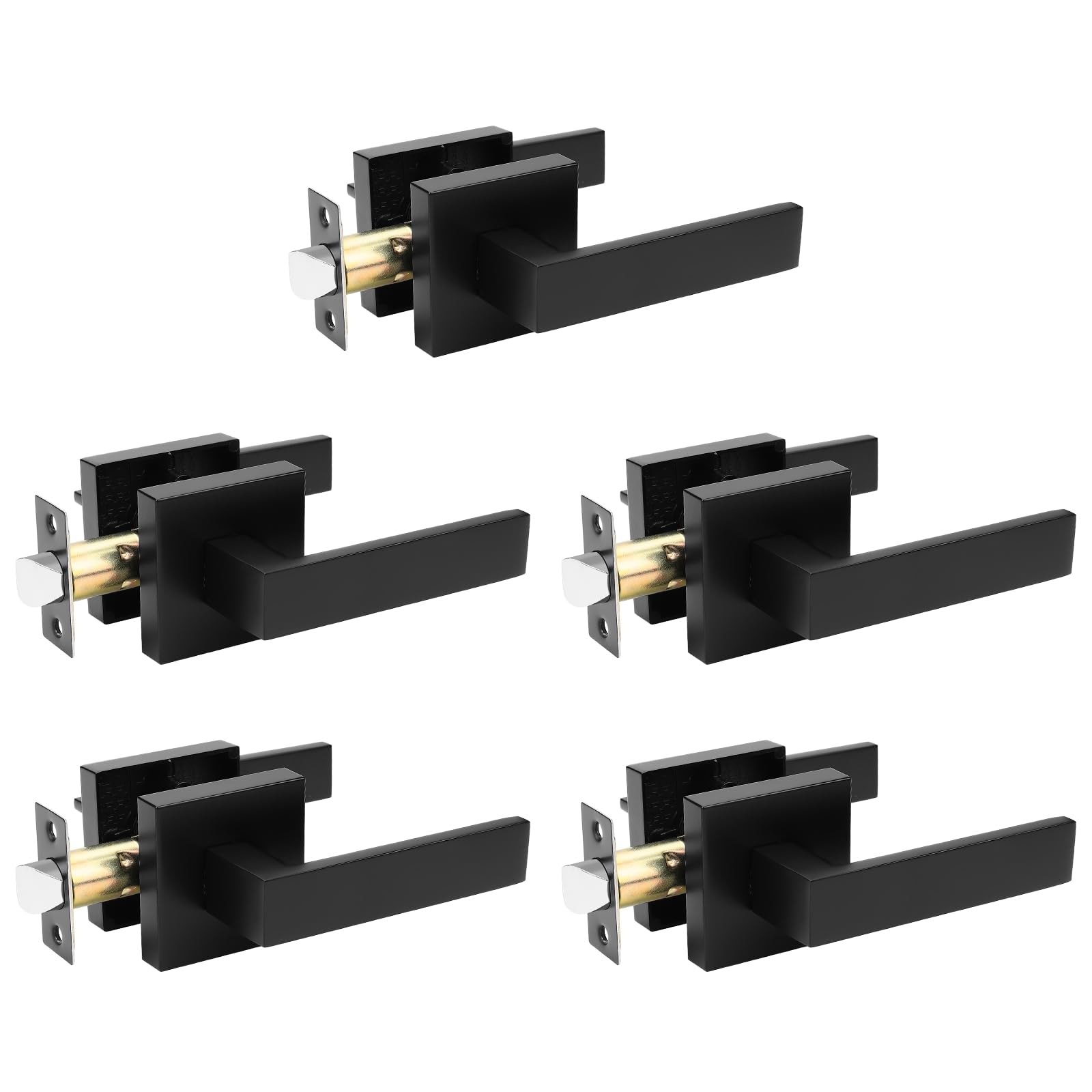 Gold Door Knobs - Privacy & Security -10