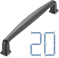 Vista 15 de KOOFIZO Paquete de 20 tiradores de gabinete de cocina de níquel cepillado de 3 pulgadas, manijas de gabinete de color plata satinada, herrajes