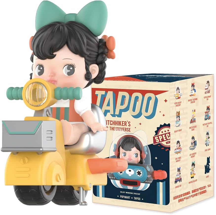 pop mart TAPOO The Hitchhiker’s Guide to The Universe 12PC