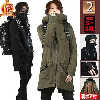 Amazon | [Aletta domani] モッズコート メンズ 厚手タイプ