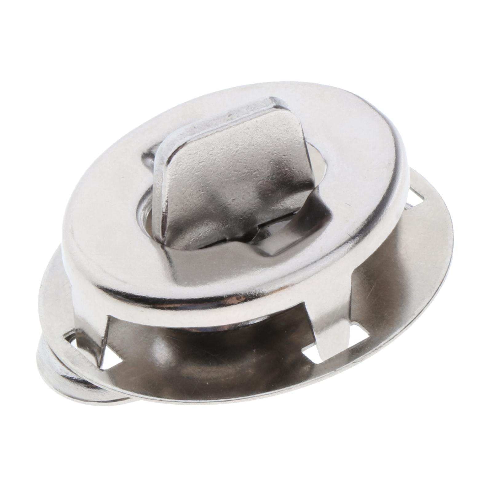 10 Pièces Fixation Pression Laiton Chromé – Partie Haute Et Basse – Pour Bâche, Auvent, Bateau, Caravane – Accastillage Marin