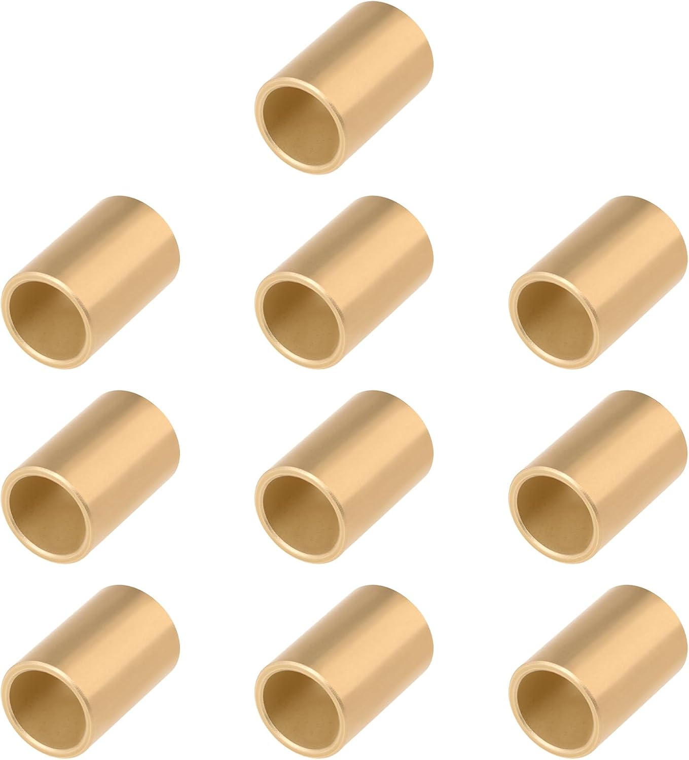 10pcs Sliding Bearing Bushings 8x10x15mm for 8mm Shaft Compatible with LM8UU Linear Bearings