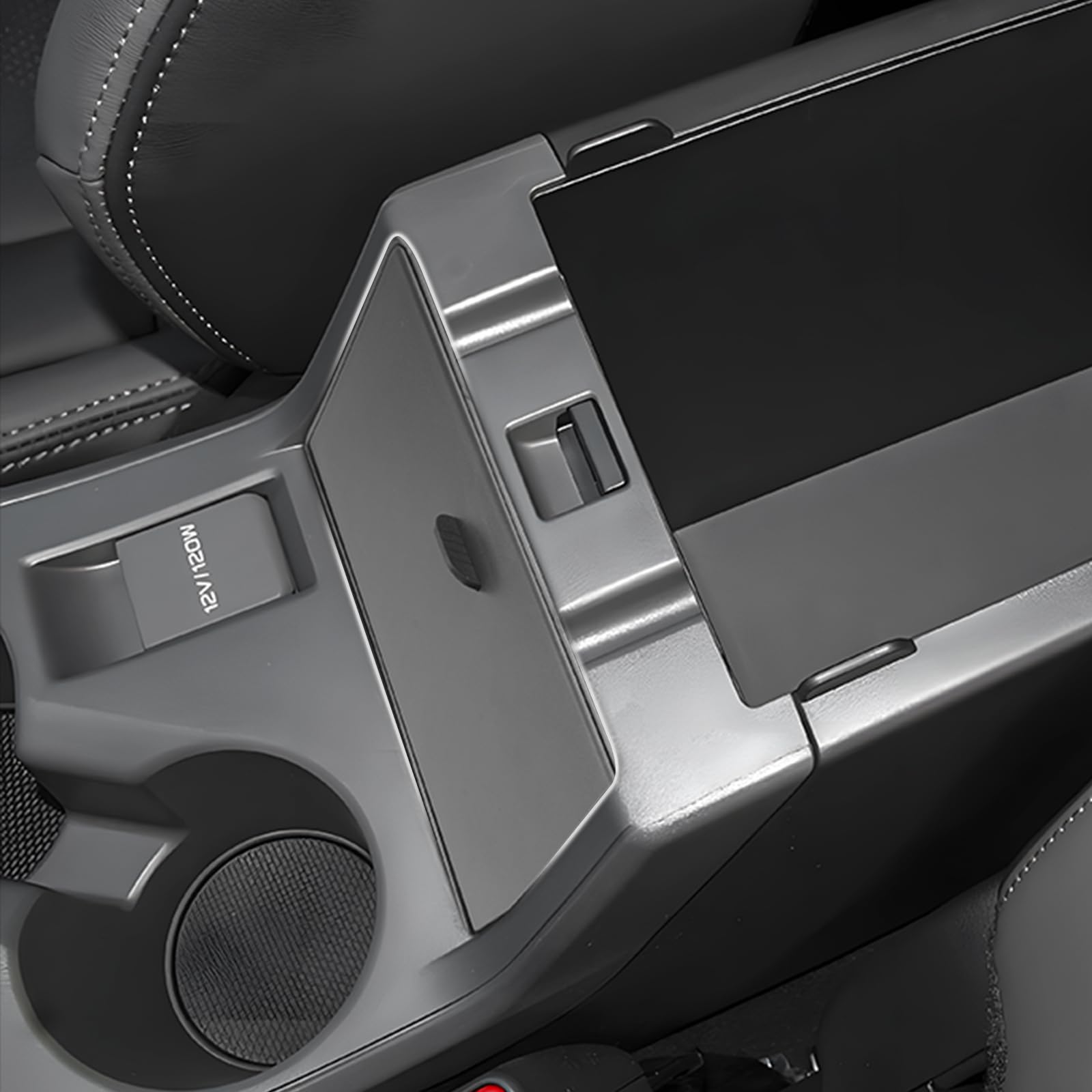 Center Console Organizer Tray For 2025 Subaru Forester - ABS Material With Anti-Slip Mat & Compartments