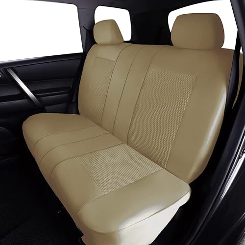 Miniatura 9 de Flying Banner Fundas para Asientos de Automóvil Juego Completo Terciopelo Cúbico Estampado Térmico Masaje Transpirable Banco Trasero Dividido Negro