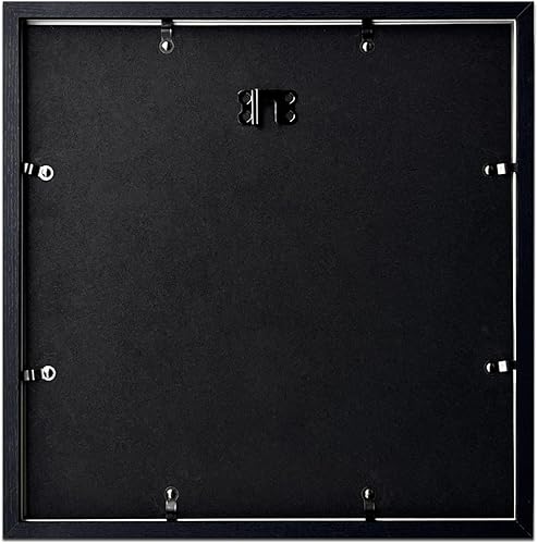 Miniatura 8 de Marcos de madera de 16 x 16 pulgadas, marco negro profundo con una profundidad de pantalla de 2 pulgadas, marco Shadowbox.