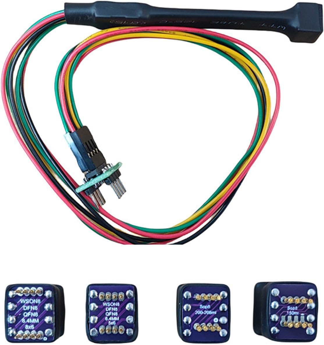 SOP8/VSOP8/VSON8/WSON8 Chip Download Burn Probes Spring Pin Cable Chip Programming for Engineers Technicians