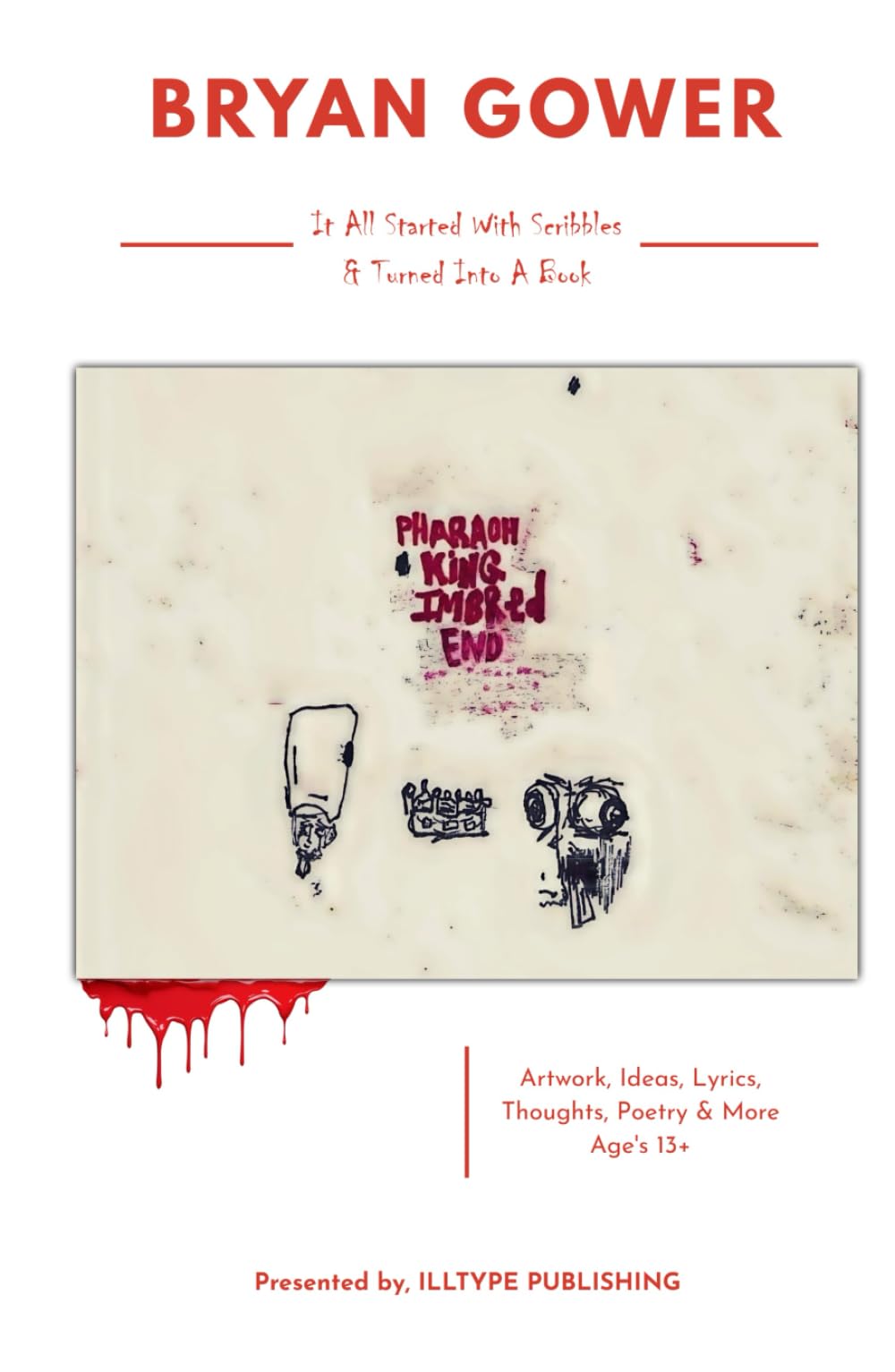 It All Started With A Scribble cahier contre la page blanche artistique