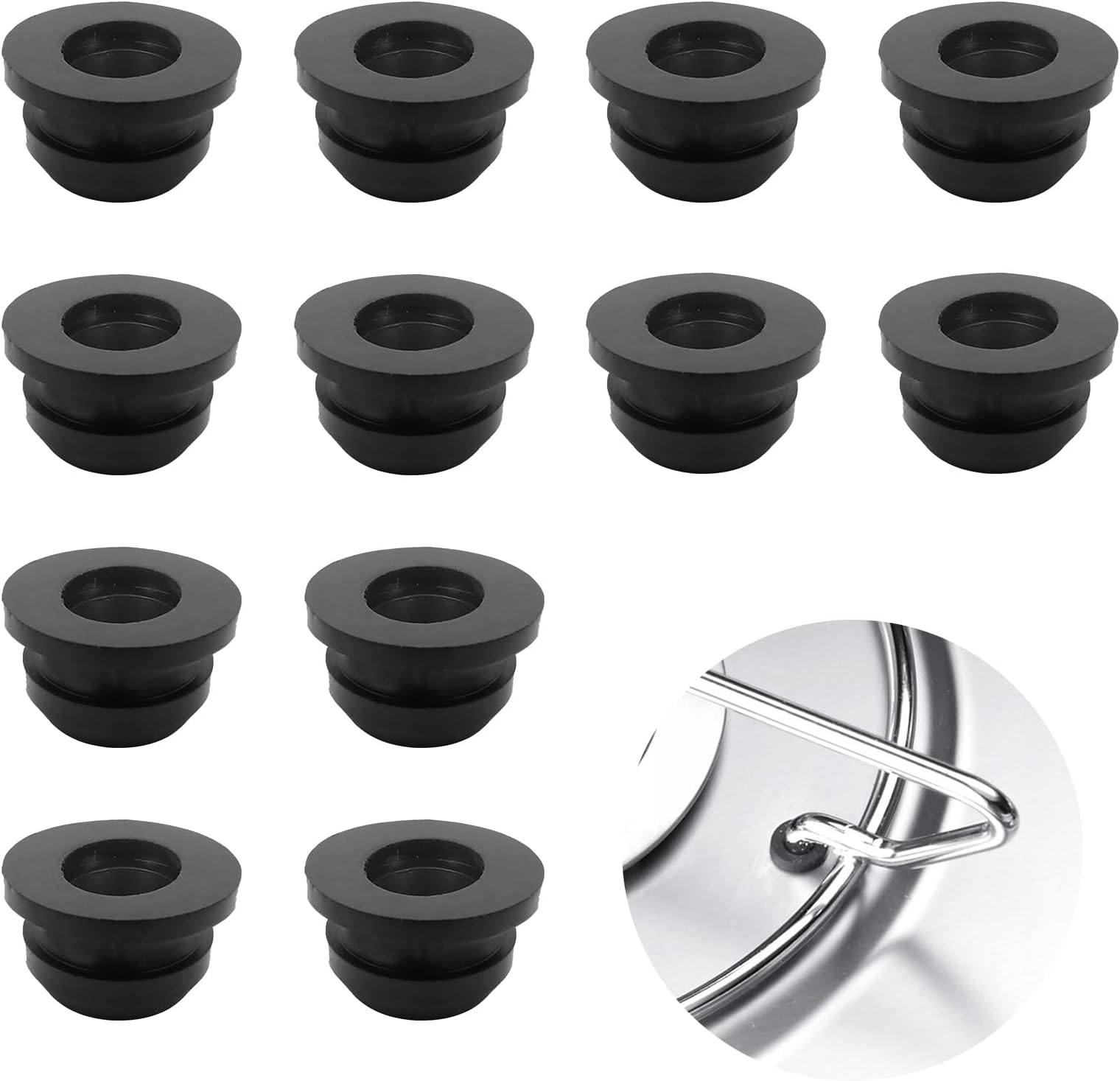 Pfannenträger Gummis Für Wohnmobil-Kochfeld – Lochstopfen Aus Silikon, Hitzebeständig