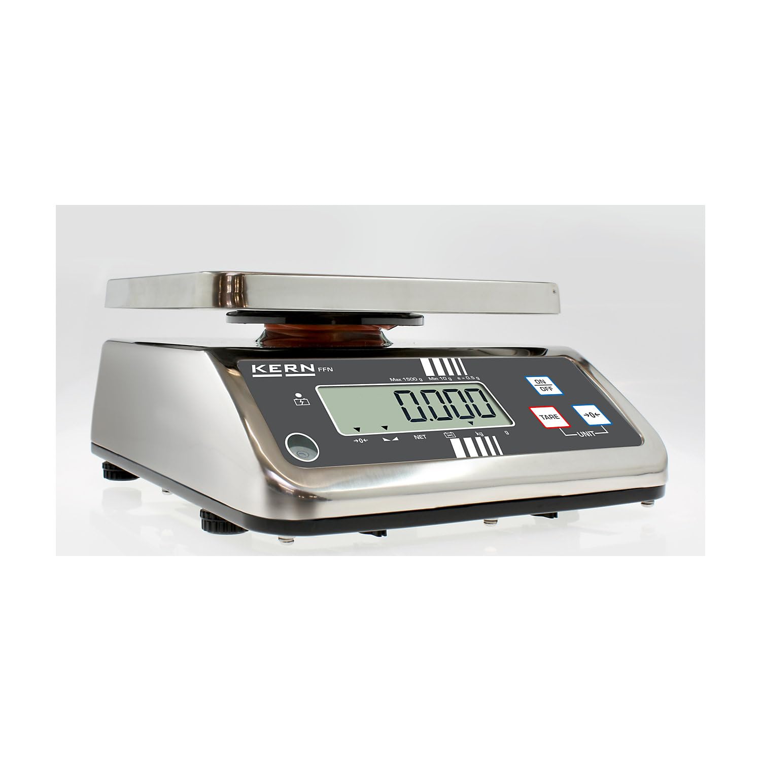 For Demand wiib25 Bilancia acciaio inox ffn-n senza Omologazione, graduazione 5 gr, scuola di pesaje 0 – 25 kg