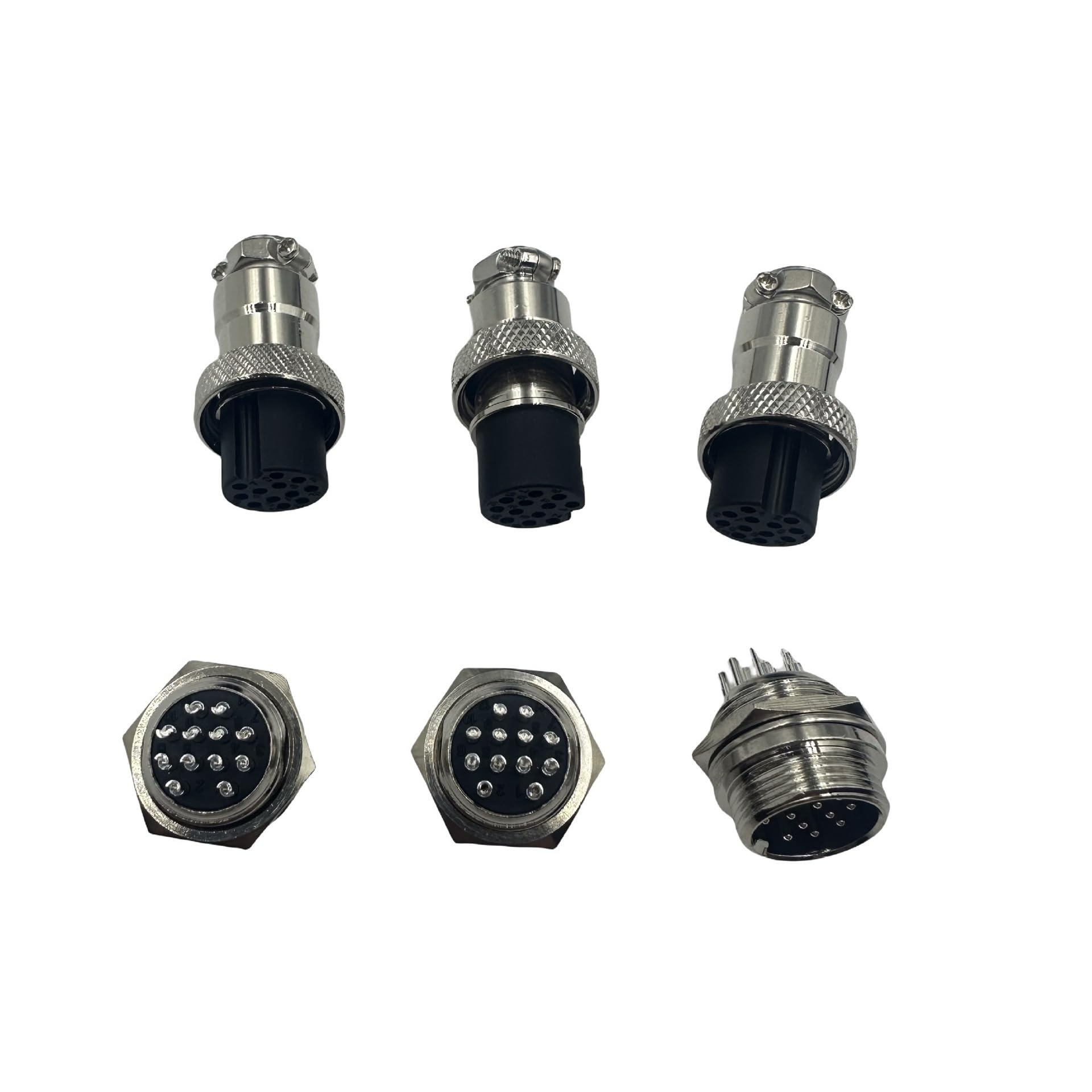 Prise GX16 12 broches male femelle pour raccordement drone et impression 3D