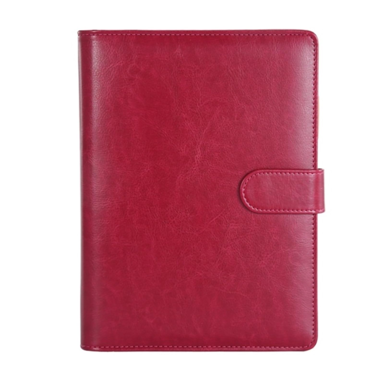 Bloc-Notes Bloc-Notes Quaderno Multifunzionale A5 con Fogli Mobili, Diario E Registri di Studio cancelleria per Ufficio(Rot)
