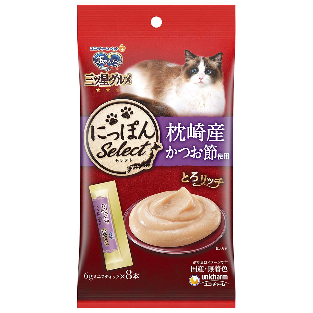 【訳あり】銀のスプーン　三ツ星グルメ　とろリッチ　枕崎産かつお節使用　400本 Amazon.co.jp: 銀のスプーン 三ツ星グルメおやつ にっぽんSelect とろ