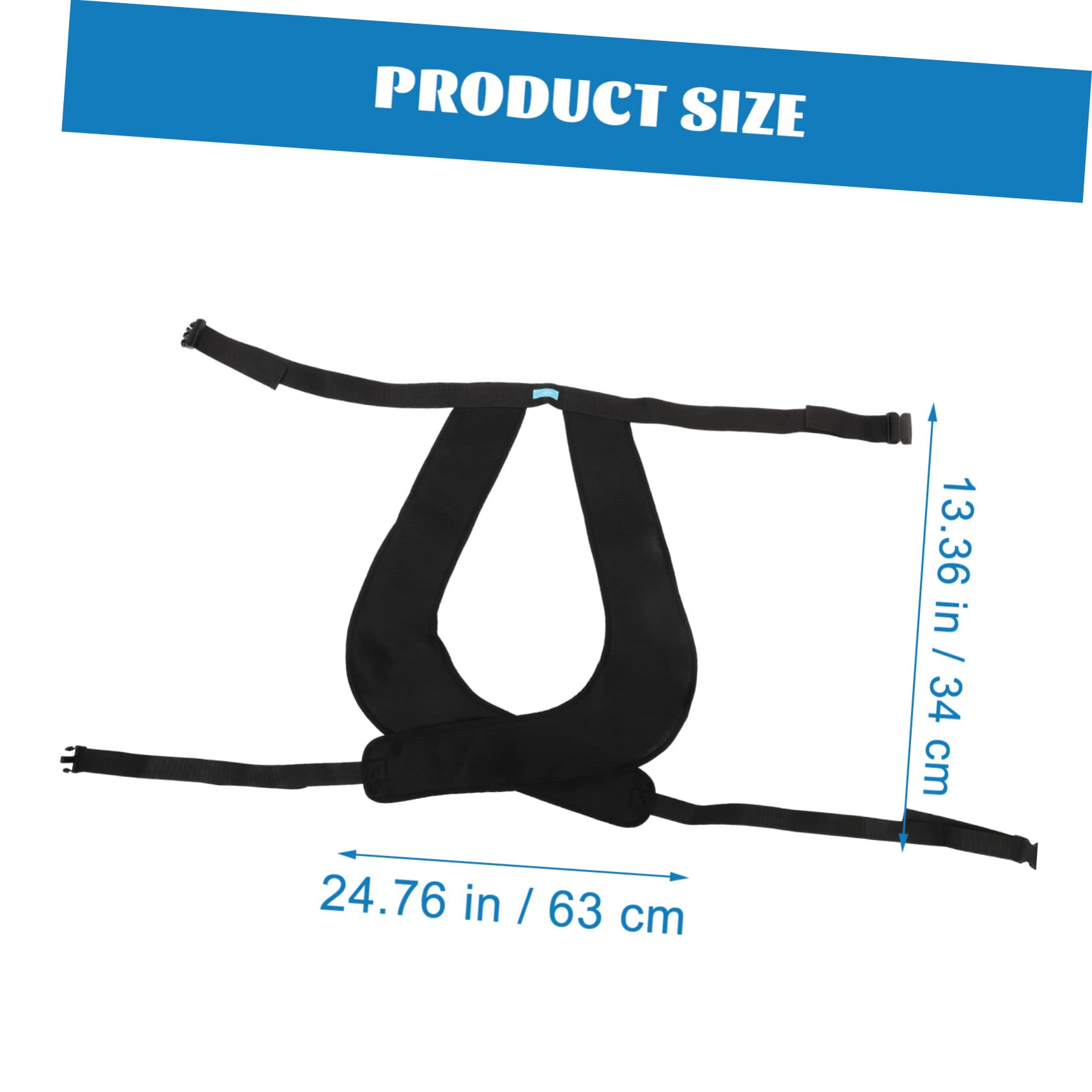 BCOATH Wheelchair Suorts for Body Wheelchair Leg Straps Wheelchair Legband Aid Wheelchair Suort Buckle Leg Band for Disabled Wheelchair Supplies