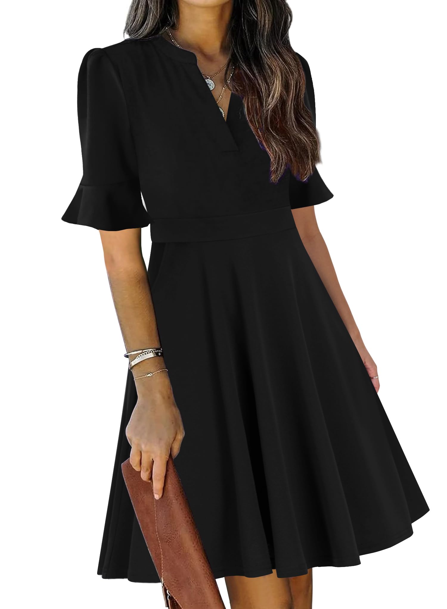 Mokayee Fit and Flare Dress