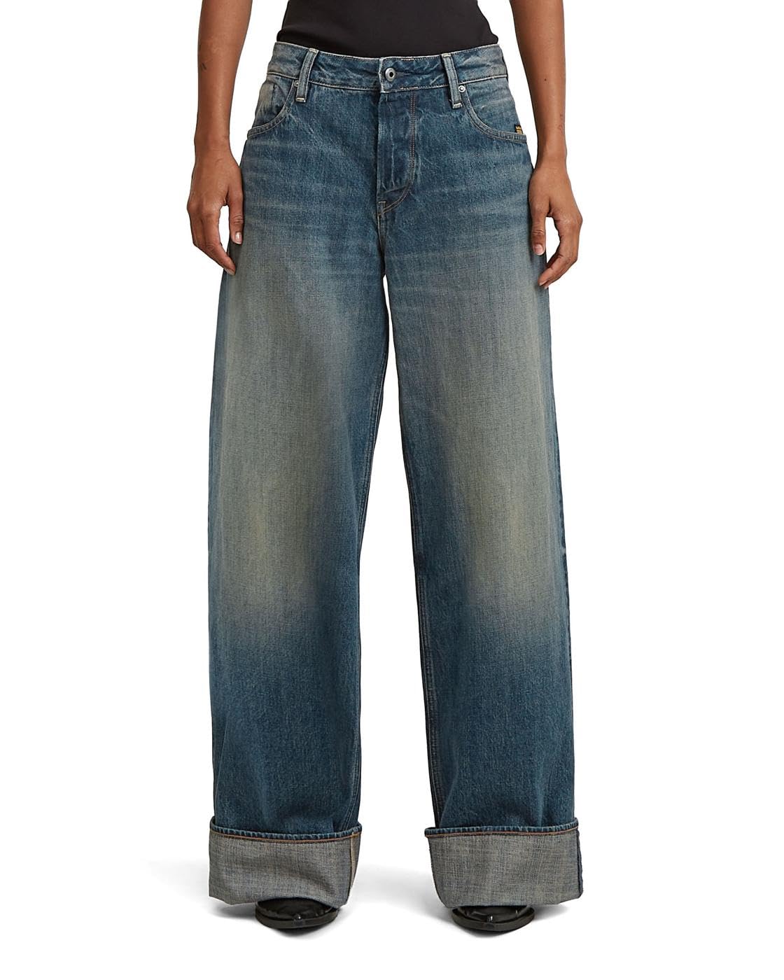 G-Star Roxx Wide WMN jean bleu en denim premium taille 31