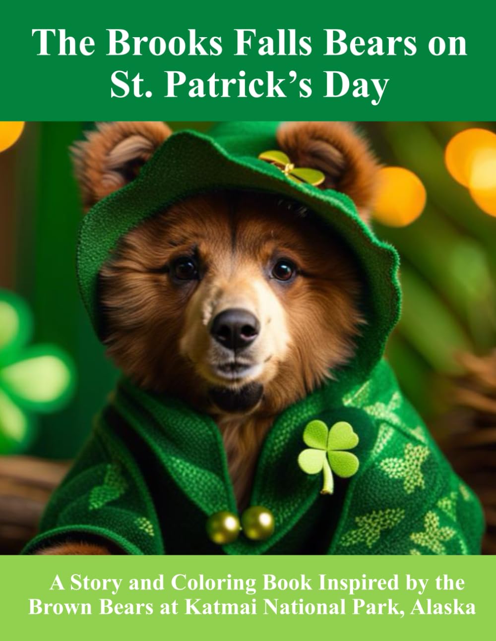 The Brooks Falls Bears on St. Patrick’s Day: A Coloring and Story Book (Katmai Tales for Kids)