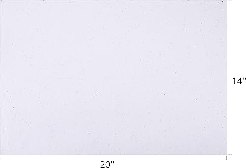 Miniatura 3 de SUNCOLOR 120 hojas de papel de seda blanco de 20 x 14 pulgadas para bolsas de regalo, papel de seda con purpurina para manualidades