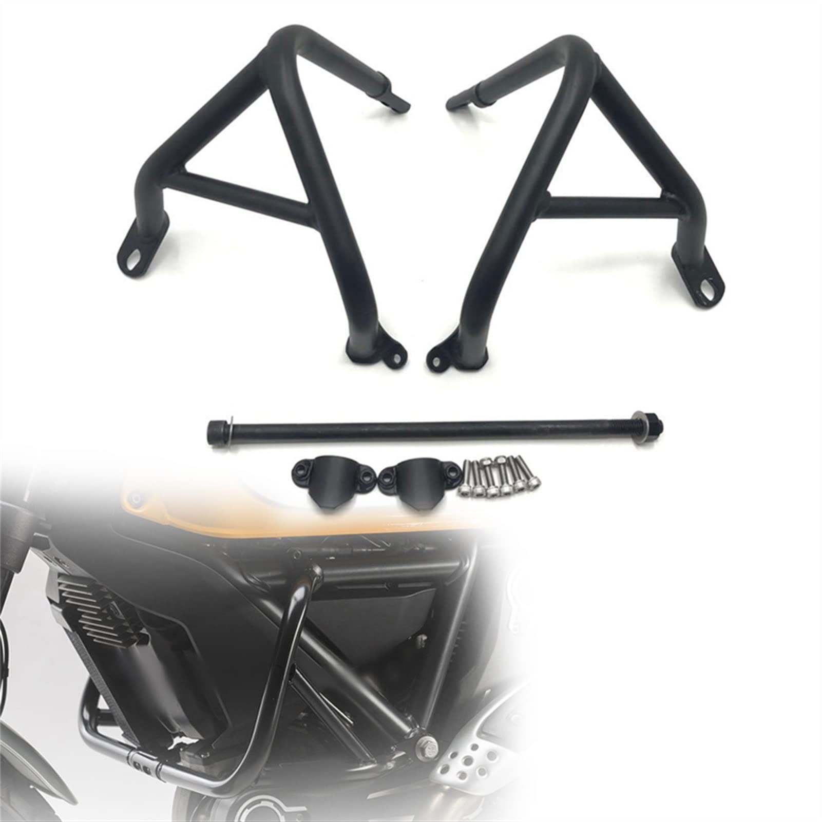 Pare-chocs de moteur pour Ducati Scrambler 800 de 2015 à 2018, protection de cadre