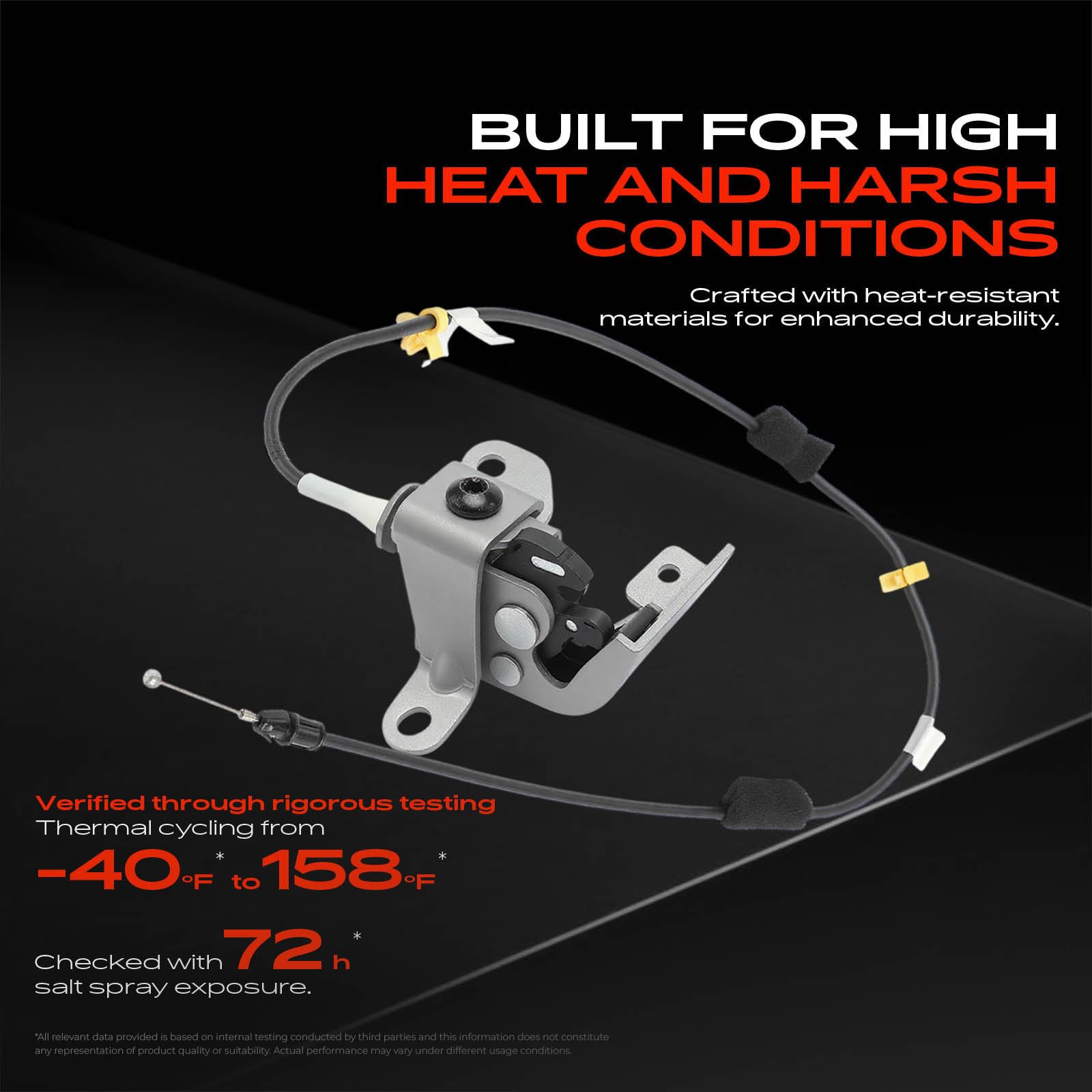 Amazon.com: A-Premium Door Lock Latch Actuator with Cable
