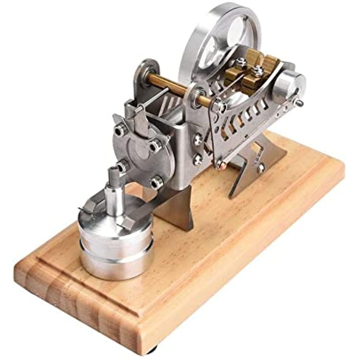 Air Stirling Engine Apprendimento fisico/meccanico per amici Insegnanti Oggetti di scena dimostrativi per bambini Progetto scientifico, regalo per adulti e bambini