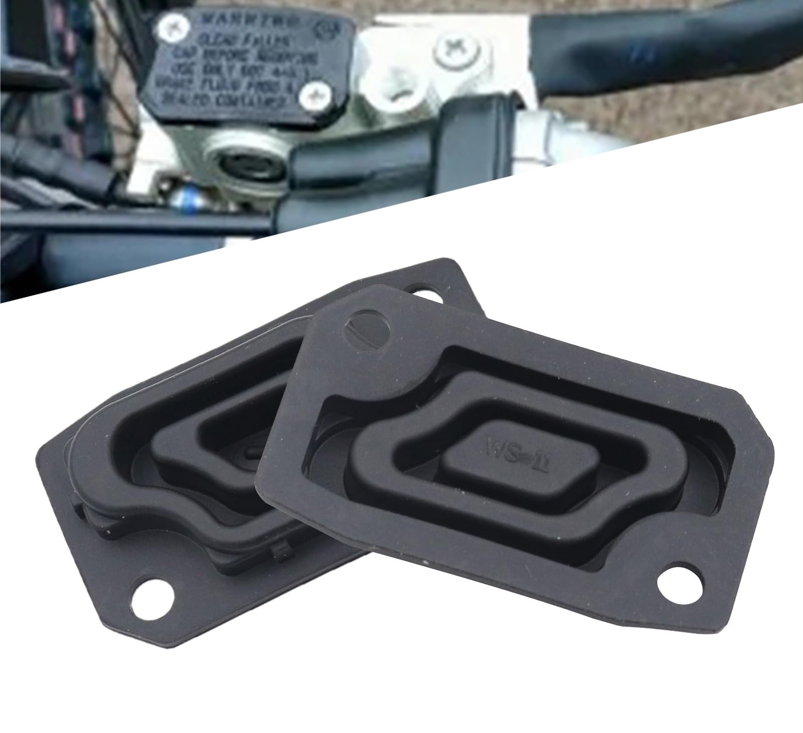 Joints et Plaquettes en Caoutchouc for maître-Cylindre d'embrayage et de Frein Avant for KTM EXC, EXCF, XC, XCF, SX, SXF, 200EXC et 400EXC, et Husqvarna FC, FR et Te.